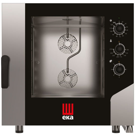 Tecnoeka Ovens – Millennial Smart Bakery convection steam oven 6x 600x400