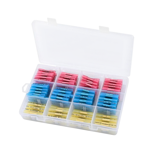 EUROKOMP Quick-connect fittings and – Set of 200 Heat-Shrink Quick Connectors, E6062