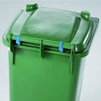 Metal frame for fixing the garbage bag on the 120L bin