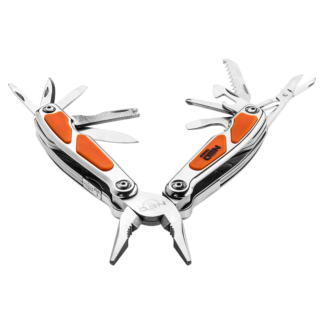 NEO TOOLS Multi-tools and key – Multifunctional tool, with LED, set of 12 – image 3