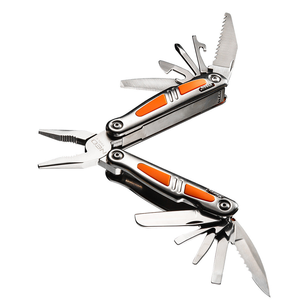 NEO TOOLS Multi-tools and key rings (multitools) – Multifunction tool, 11-piece set