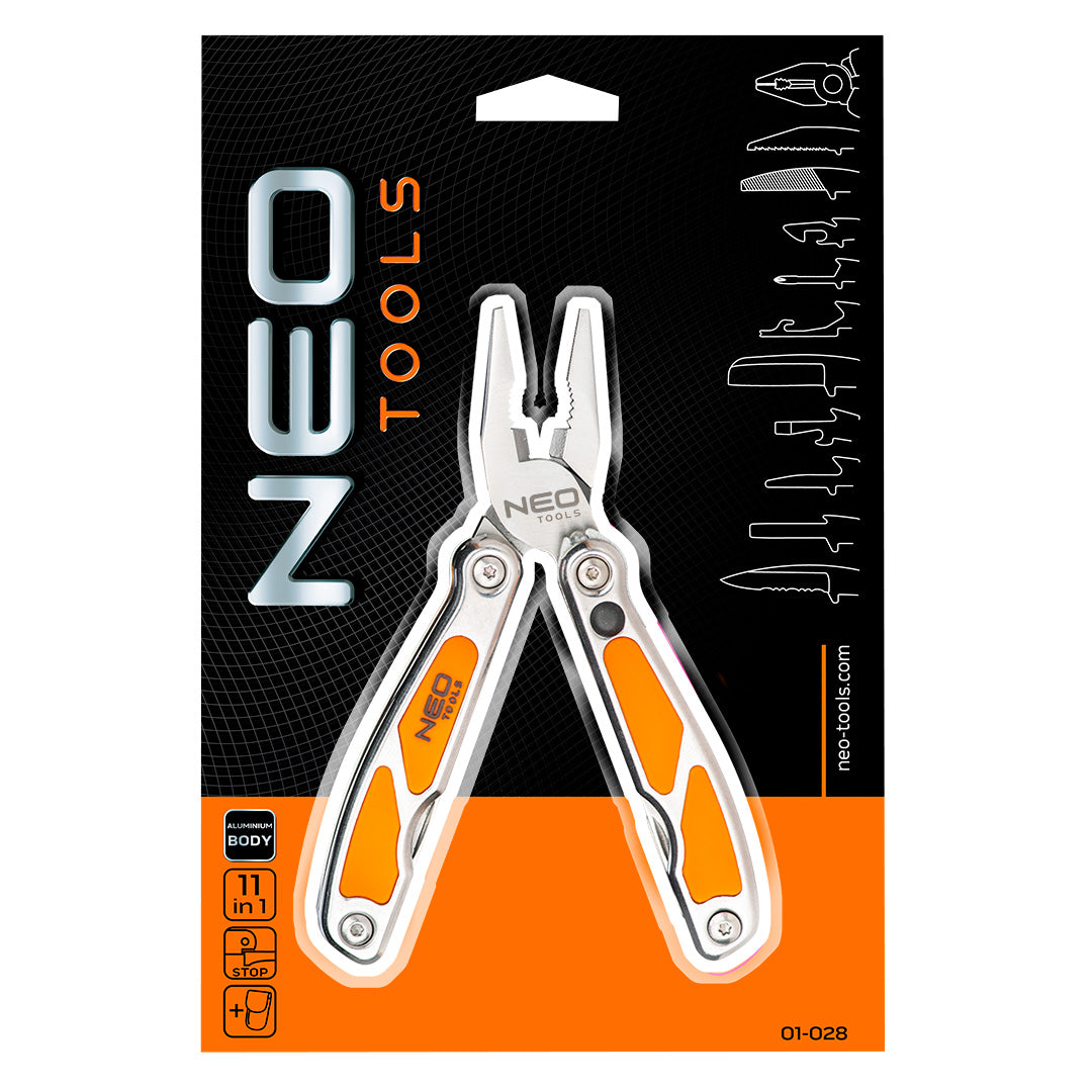 NEO TOOLS Multi-tools and key rings (multitools) – Multifunction tool, 11-piece set – image 5