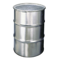 Food Service – Galvanized steel metal barrel 200L, removable lid - Carlat