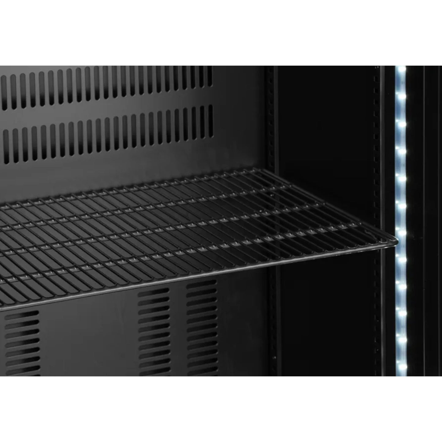 1-door bar fridge, 4 shelves, LED, 243 l, 195 W - Carlat