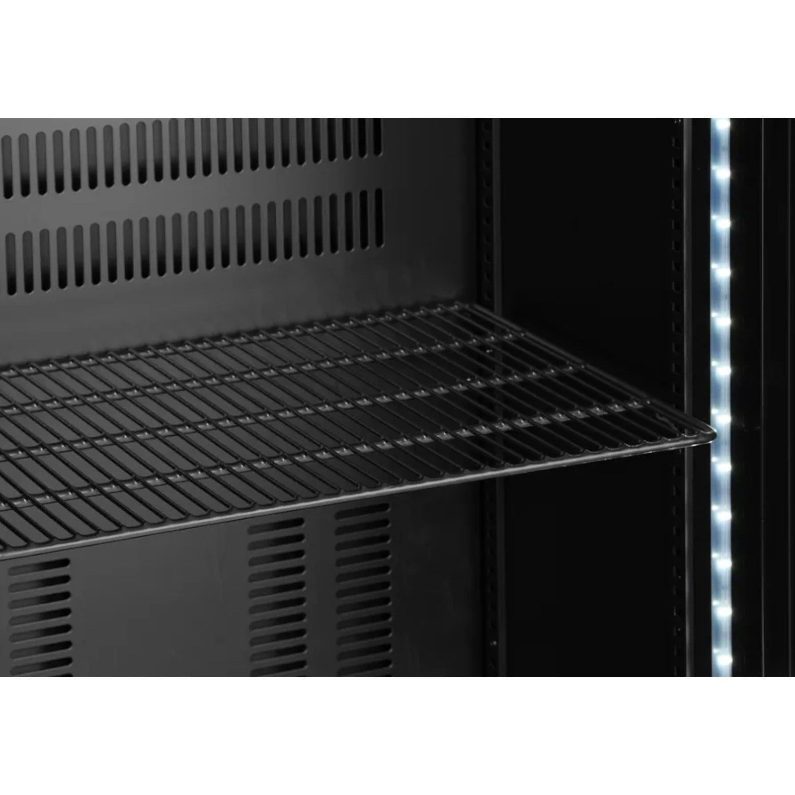 1-door bar fridge, 4 shelves, LED, 243 l, 195 W - Carlat