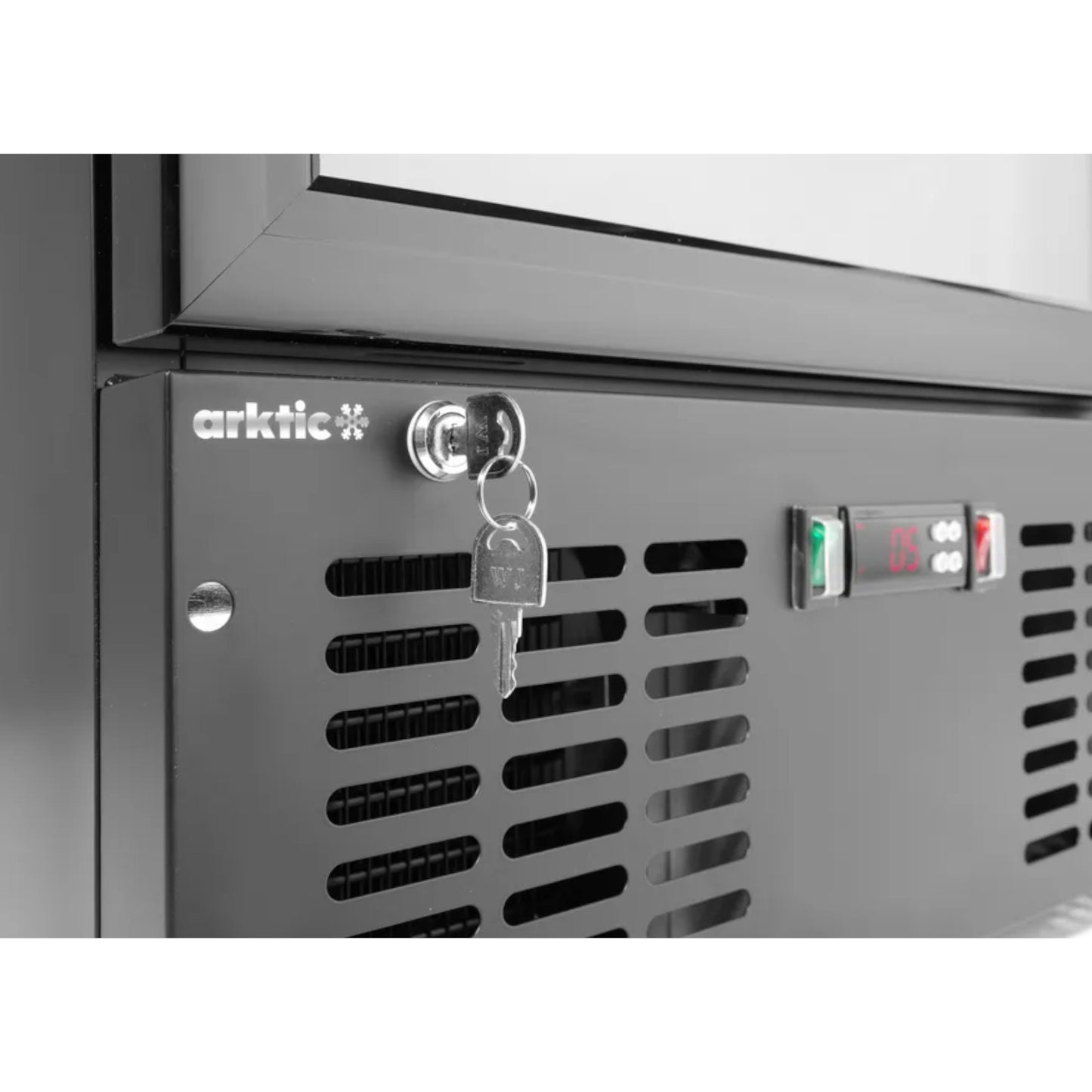 1-door bar fridge, 4 shelves, LED, 243 l, 195 W - Carlat