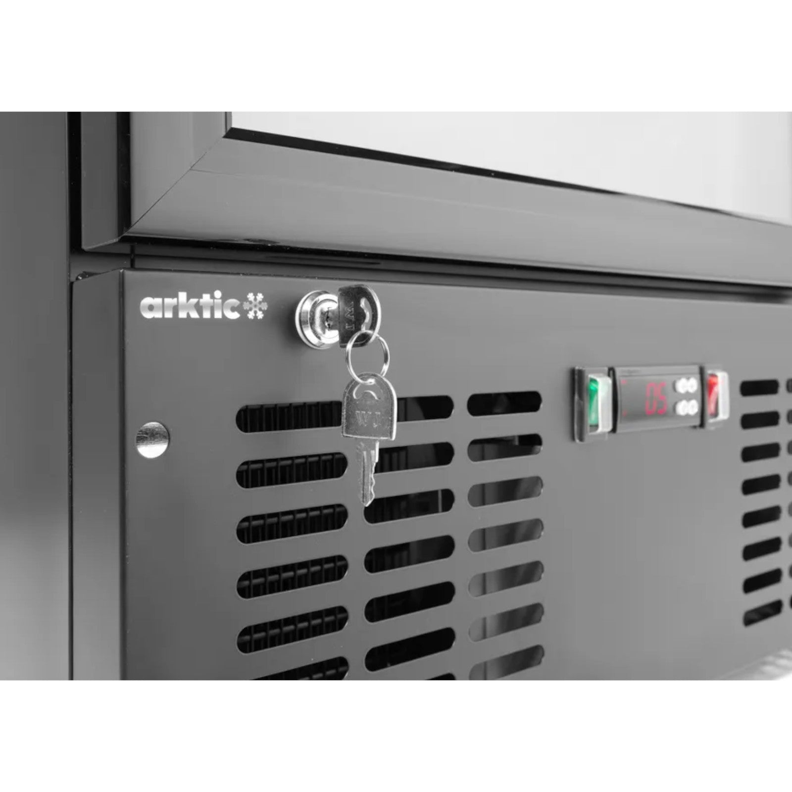 1-door bar fridge, 4 shelves, LED, 243 l, 195 W - Carlat