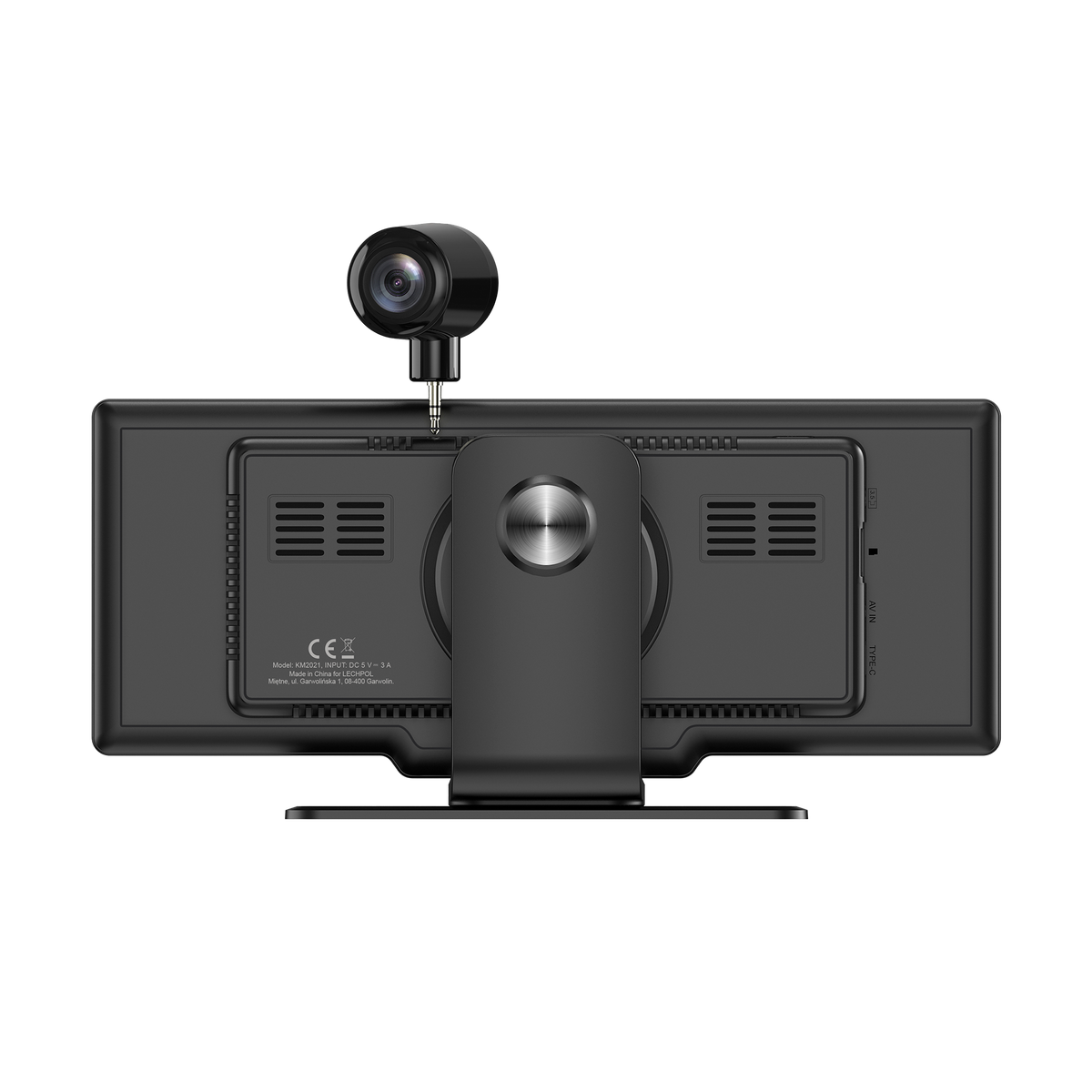 10" Multimedia Head Unit with Android Auto and Apple CarPlay, featuring a DVR and a Kruger&amp;Matz rearview camera;
