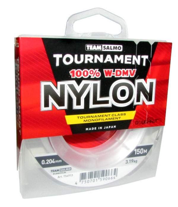 Monofilament fishing line Salmo Tournament Nylon 0.2 mm, 150 m, 3.19 kg, transparent