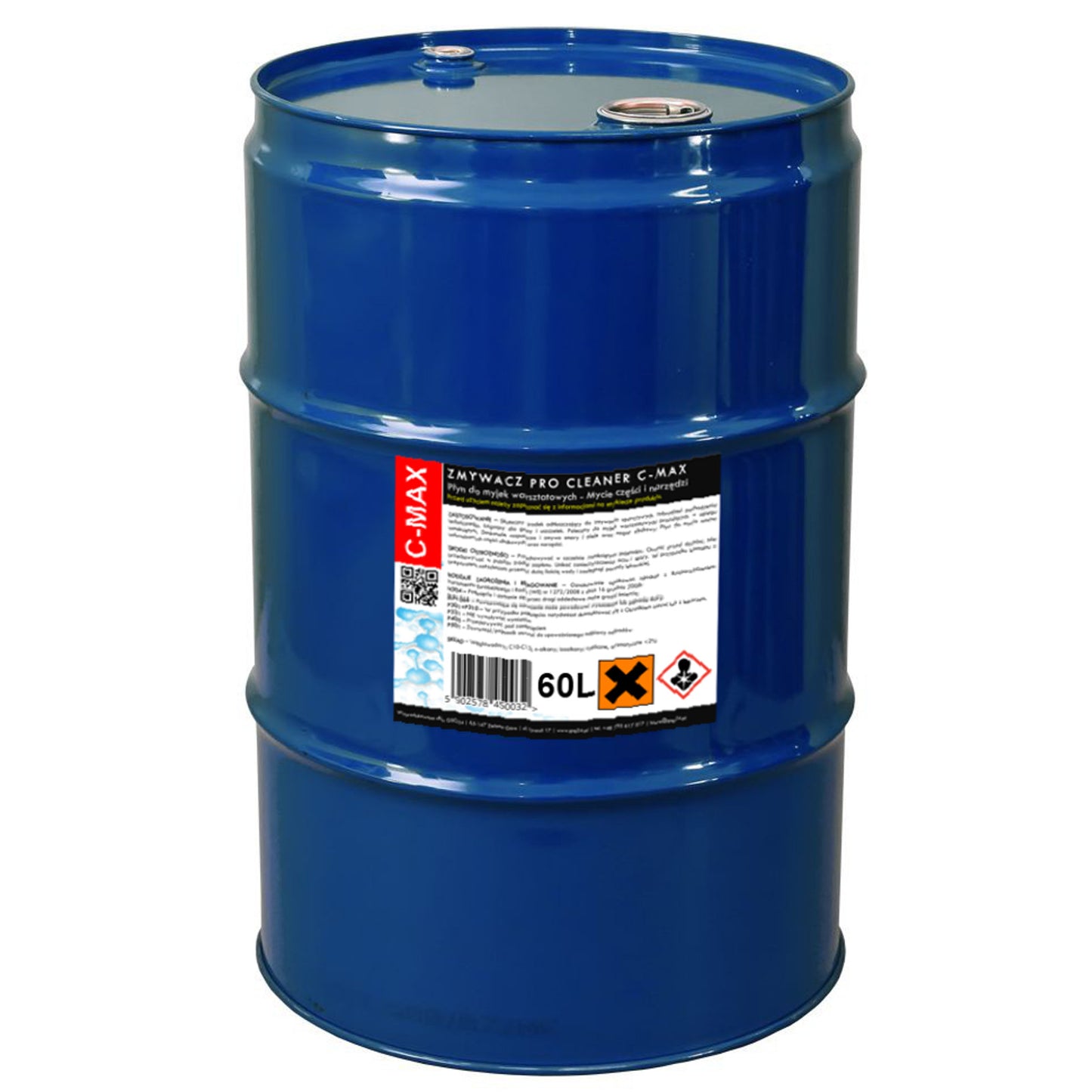 GSG24 ShellSol D60 liquid cleaner for workshop washer for C-MAX PRO parts and tools, 60L barrel