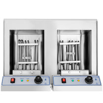 Deep Fryers – Double two-chamber fryer with cabinet 400V - Carlat