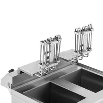 Deep Fryers – Double two-chamber fryer with cabinet 400V - Carlat