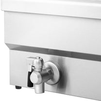 Double fryer with taps 400V - 2x10L - Carlat