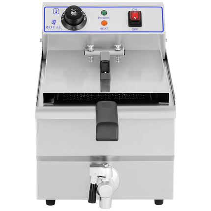 Electric adjustable food fryer - 10 l 3200 W