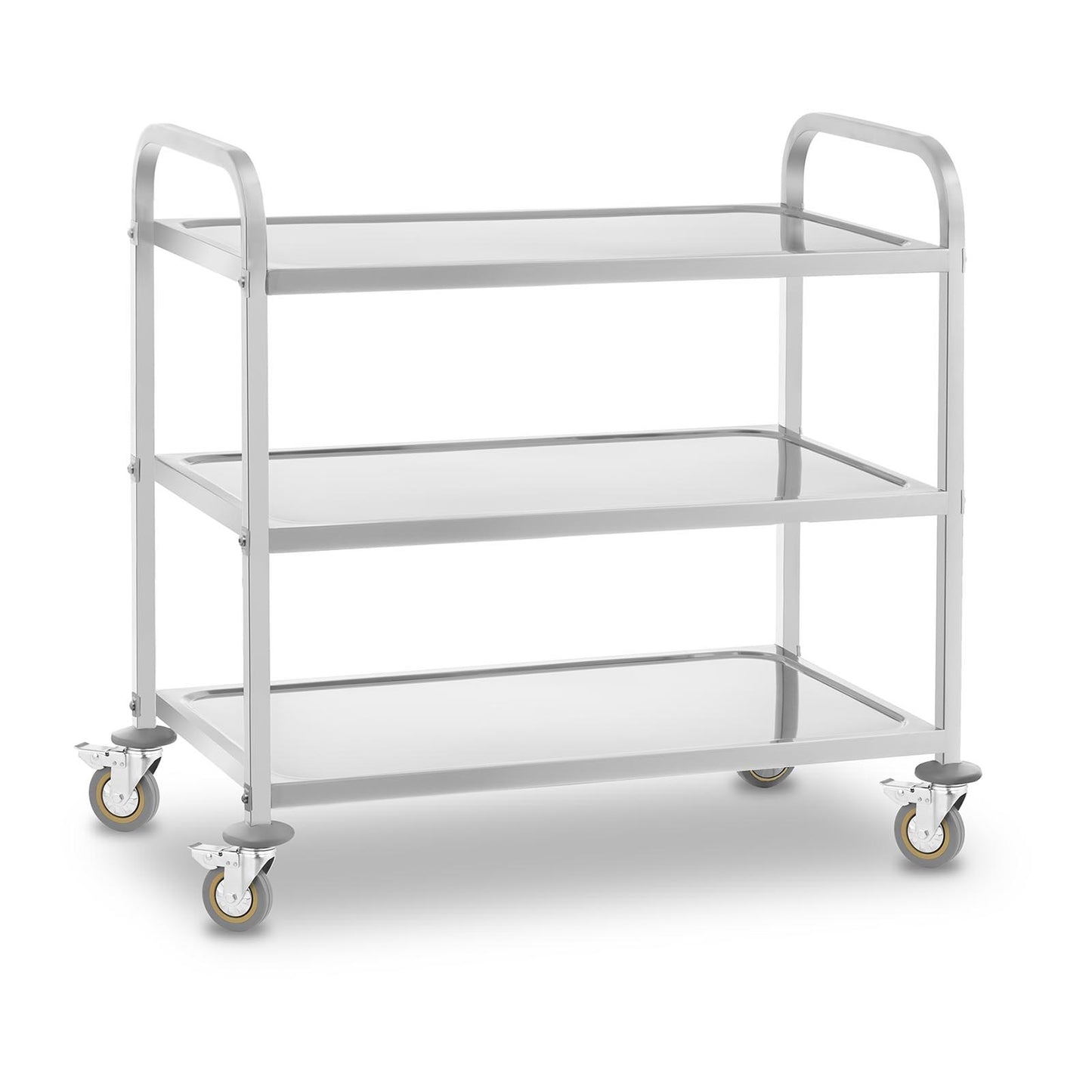 Royal Catering 3 shelf trolley, stainless steel – image 2