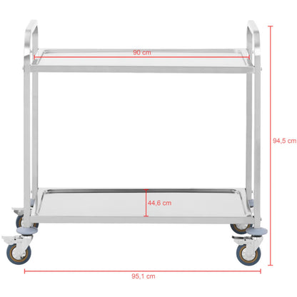 Royal Catering 2 shelf seat for stainless steel – image 7