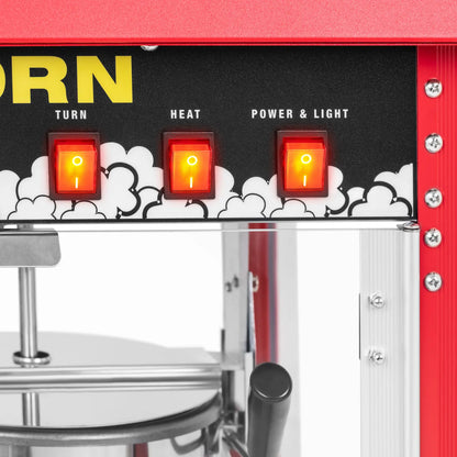 Royal Catering Bar popcorn machine with a red roof – image 4