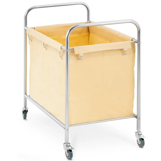 Royal Catering Dirty laundry trolley, stainless steel, 250L