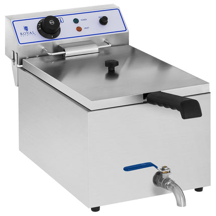 Royal Catering Professional fish fryer with tap 3000W 17L Royal Catering RCEF 15E – image 2