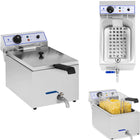 Royal Catering Professional fish fryer with tap 3000W 17L Royal Catering RCEF 15E
