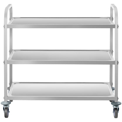 Caterer cart 3 shelves up to 150kg of stainless steel Royal Catering RCSW 3A – image 3
