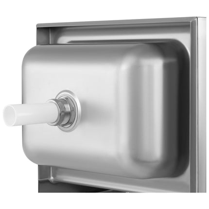 Stainless steel hand kitchen washbasin width 43,5cm