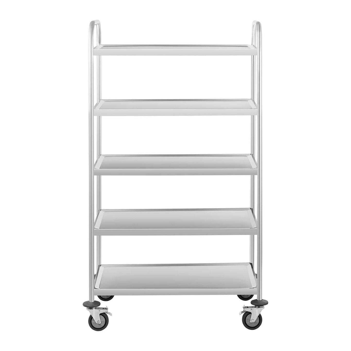 Royal Catering 5-shelf stainless steel catering waiter trolley for catering RCSW-5.1 – image 3