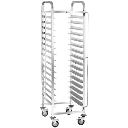 Royal Catering Catering waiter trolley for transporting 16 tray containers 60 x 40 cm Royal Catering RCTW-16TB.1 – image 5