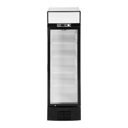 Royal Catering Refrigerator, refrigerator, glass cabinet for drinks, 2-8 degrees C 278L – image 3