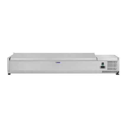 Royal Catering Refrigeration control with steel lid 7x GN1/4 150cm – image 4