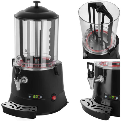 Royal Catering Chocolate maker heater hot chocolate dispenser 30-90deg C 10L