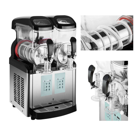 Granitor dispenser beverage device slush granite double 2x 6L