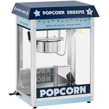 Royal Catering Machine automatic machine popcorn retro TEFLON 1600 W 5-6 kg/h - blue – image 10