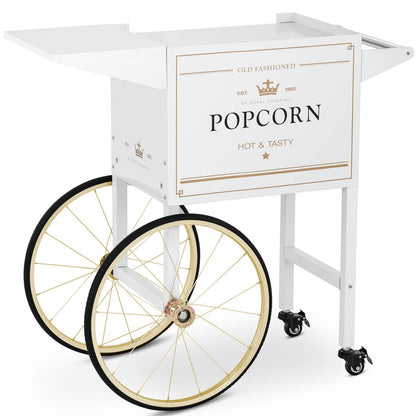 Royal Catering Base cart for popcorn machine with retro cabinet 51 x 37 cm - black and gold – image 8