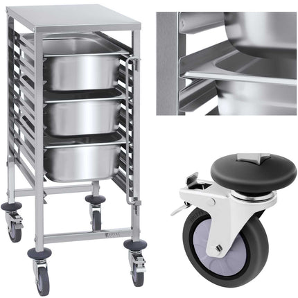 Royal Catering Transport catering trolley for containers up to 50kg