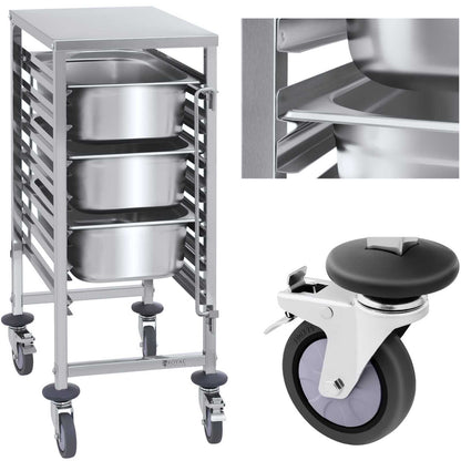Royal Catering Transport catering trolley for containers up to 50kg