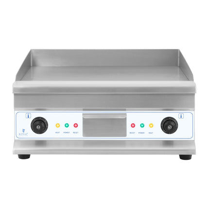 Royal Catering Barbecue electric plate smooth 300deg C 60 cm 2 x 3200W – image 4