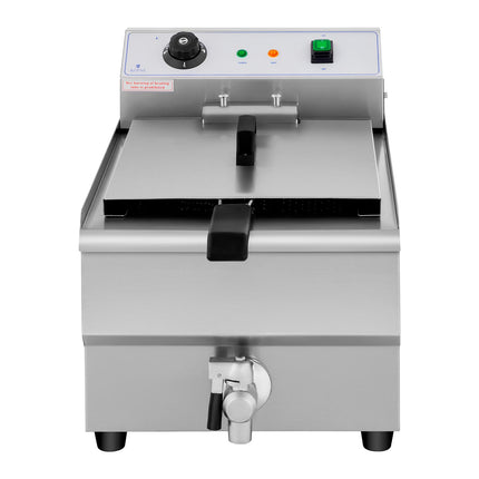 Royal Catering Electric gastronomy set fryer with tap 230 V 3500W 16 L – image 4