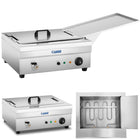 Royal Catering Fryer for fish doughnuts with drain shelf 3200W 230V 14L