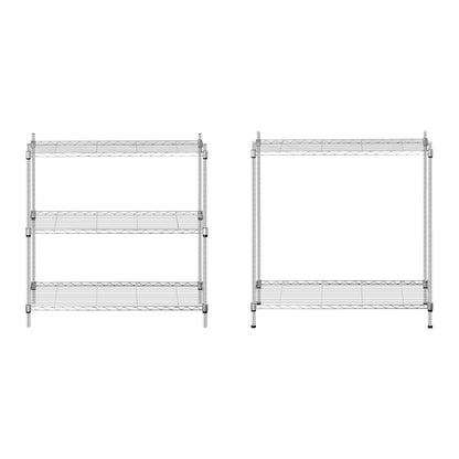 Royal Catering rack wire-cut transparent color gray 180x90x35cm to 150kg – image 5
