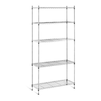 Royal Catering rack wire-cut transparent color gray 180x90x35cm to 150kg