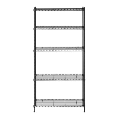 Royal Catering Storage rack wire drill black 180x90x35cm up to 150kg – image 4