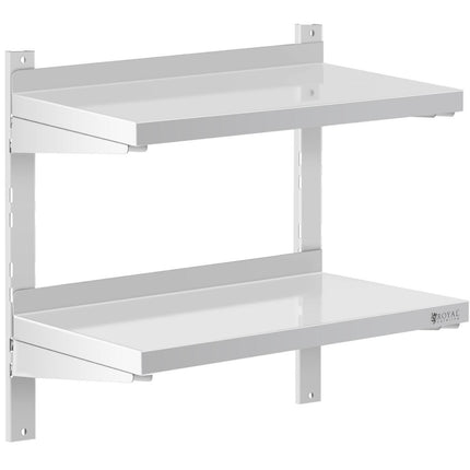 Royal Catering Wall shelf hanging dining double with STAL 60 x 30 cm adjustment – image 2