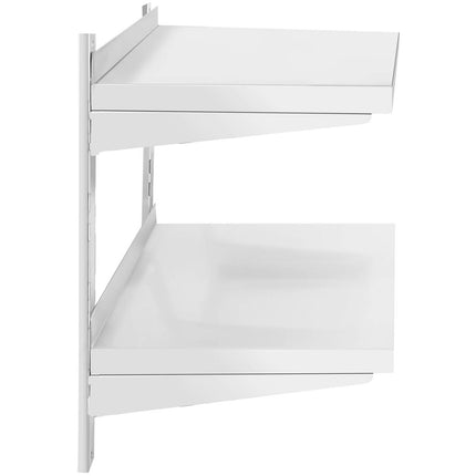 Royal Catering Wall shelf hanging double gastronomy with STAL regulation 80 x 40 cm – image 3