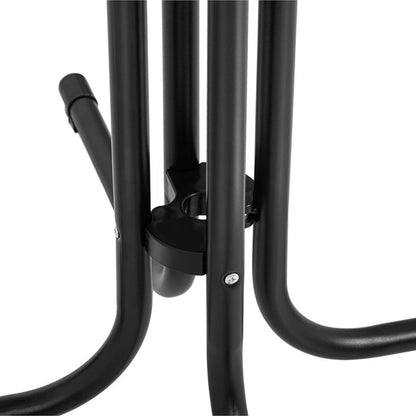 Royal Catering Table, round, high, foldable bar table, dia. 70 cm high 110 cm black – image 5