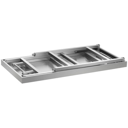 Royal Catering Table made of stainless steel, folding 100 x 60 cm – image 6
