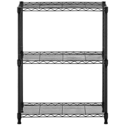 Royal Catering rack of open-hole wire 3 shelves 60 x 35 x 77 cm up to 120 kg – image 5