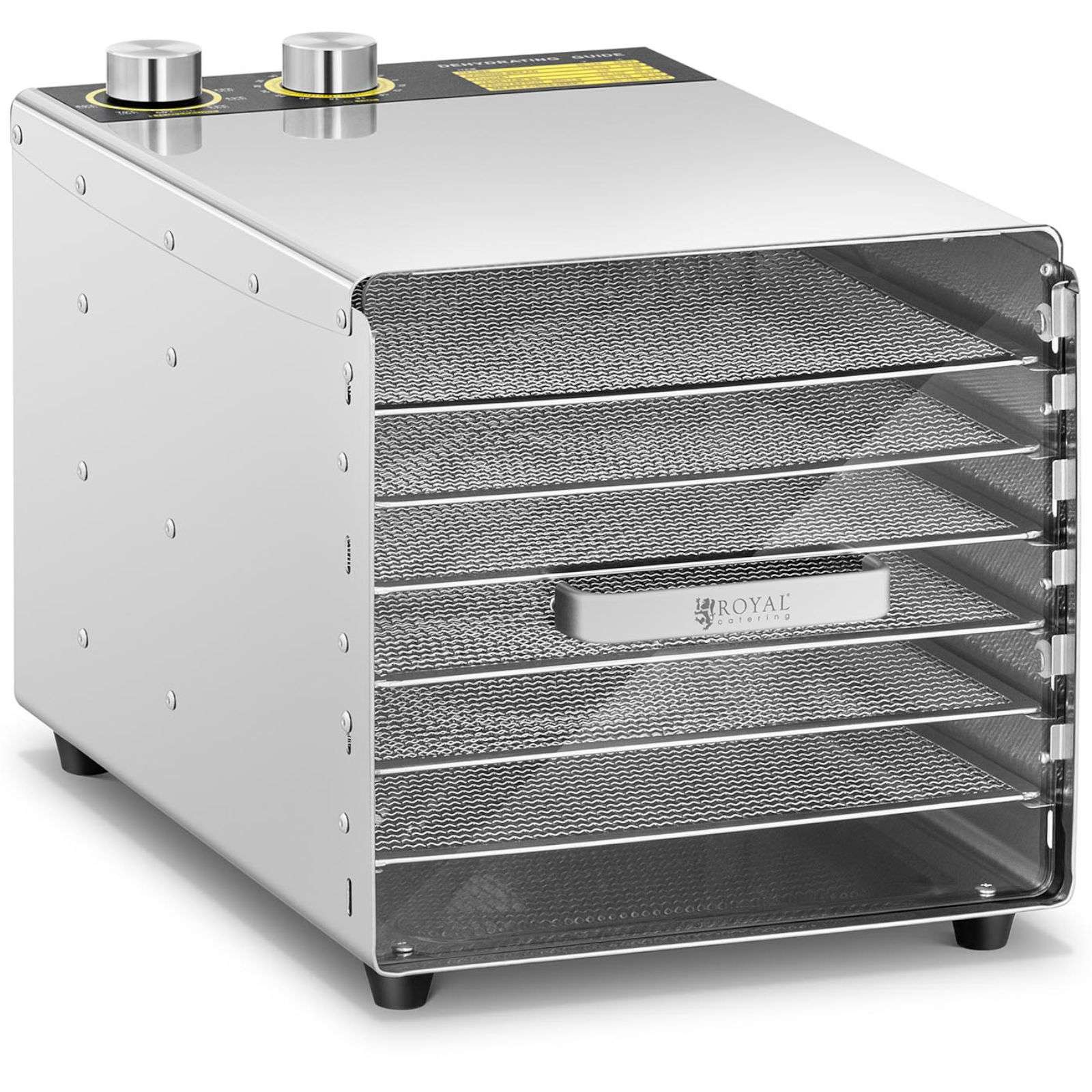 Royal Catering Professional food dryer herb mushrooms 6 gratings 500 W – image 2