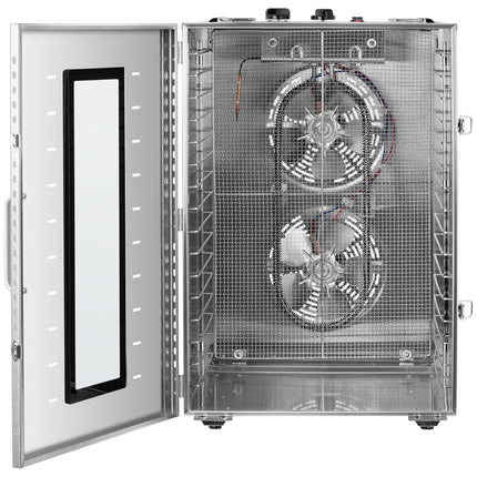 Royal Catering Industrial food dryer for herbs, fruit, and mushrooms, 16 grates, 1500 W – image 7