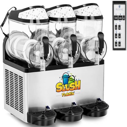 Royal Catering Granitor drink machine slush sorbets smoothies triple 800 W 3 x 10 l
